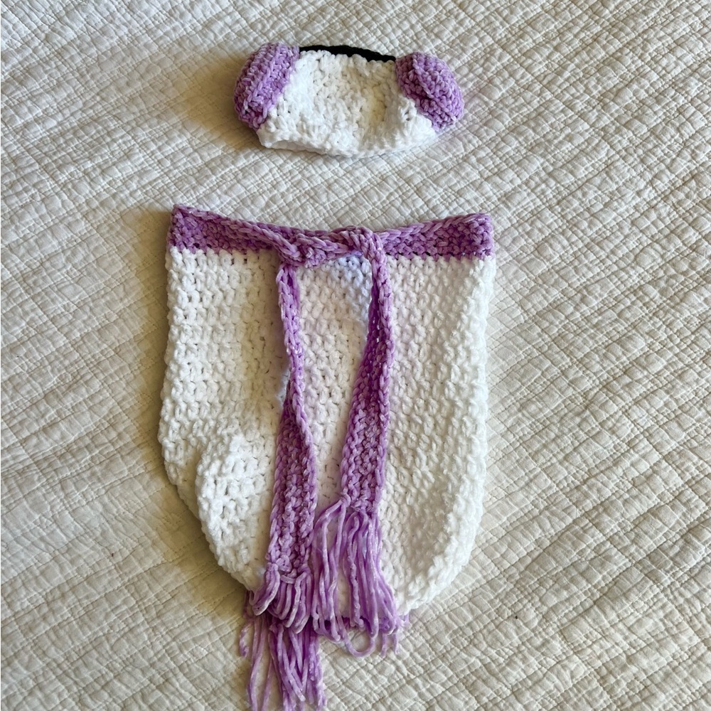 Snowman Infant photo prop